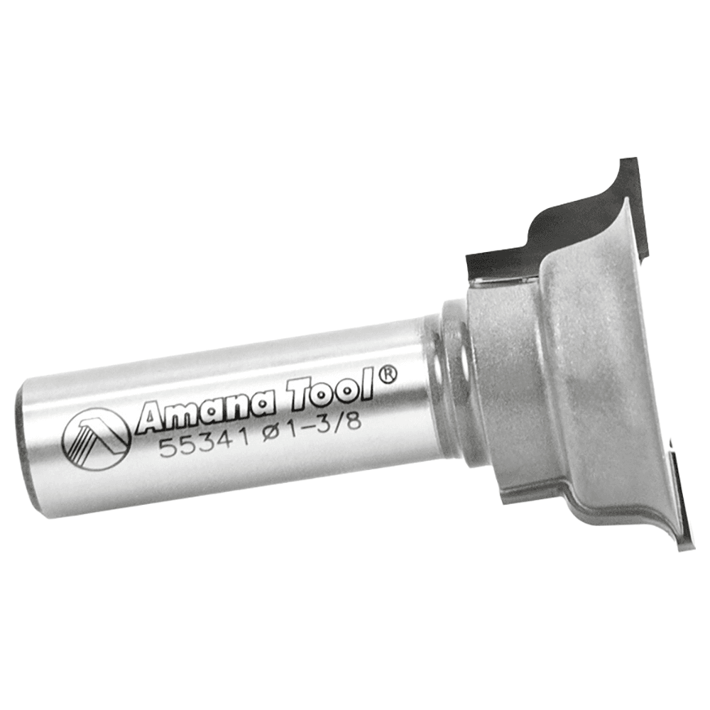 1-3/8" Dia x 21/32" Carbide Tipped Ogee Bit, Window Sash & Rail 1/8" Radius, 1/2" Shank Alt 2 - Image