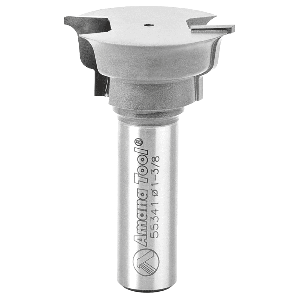 1-3/8" Dia x 21/32" Carbide Tipped Ogee Bit, Window Sash & Rail 1/8" Radius, 1/2" Shank Main - Image
