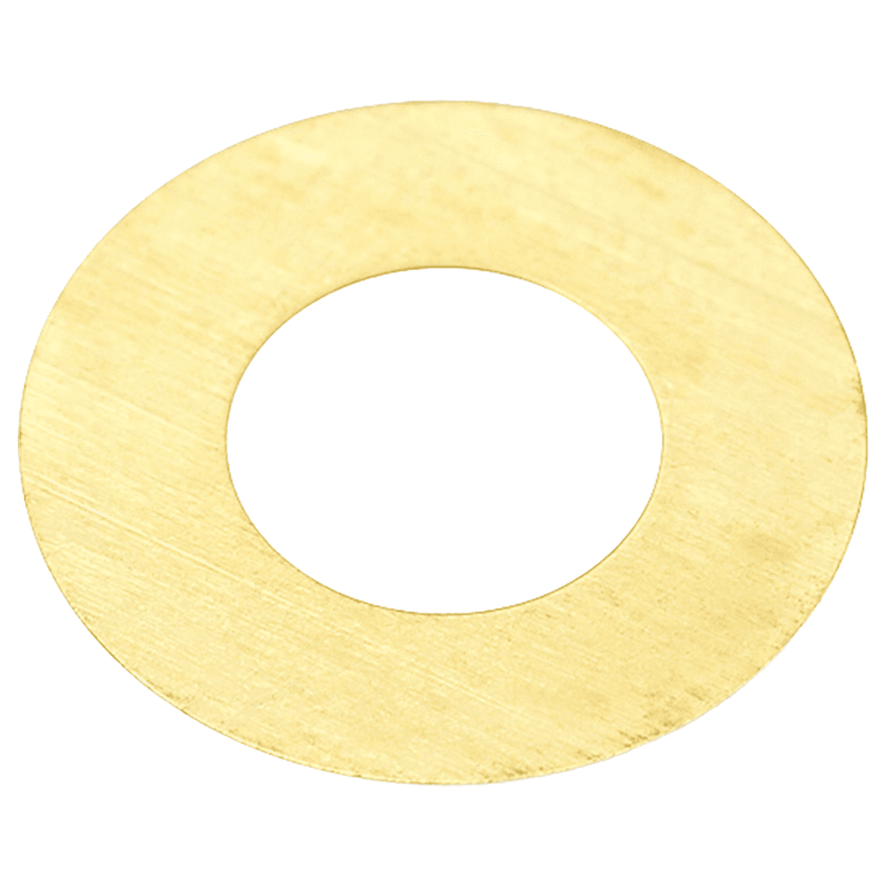 Steel Shim 5/8 Overall Dia x .10mm Height x 5/16 Inner Diameter Main - Image