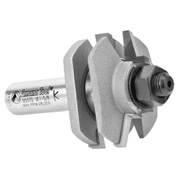 1-5/8" Dia x 11/16" Carbide Tipped Traditional Reversible Stile and Rail Assembly, 1/2" Shank Alt 3 - Image