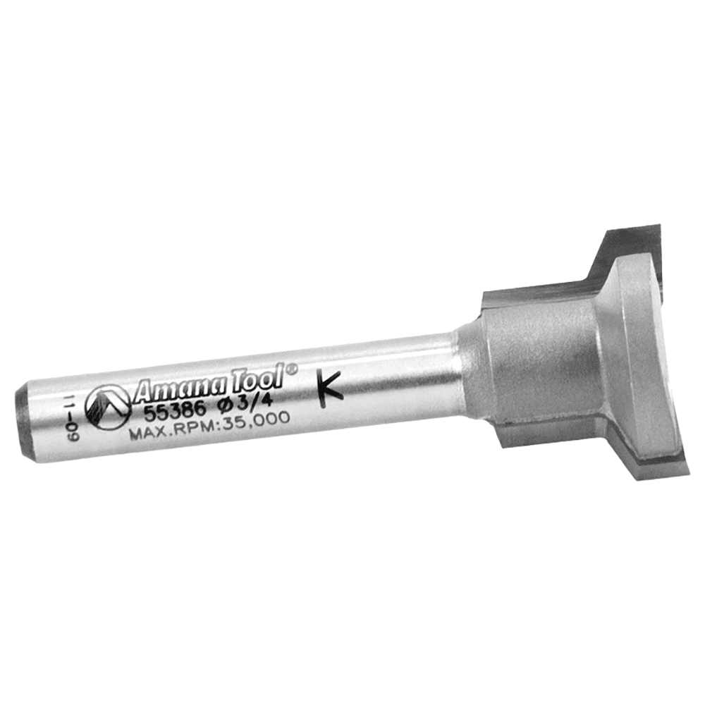3/4" Dia x 1/2" Carbide Tipped Drawer Lock Bit, 1/4" Shank Alt 2 - Image