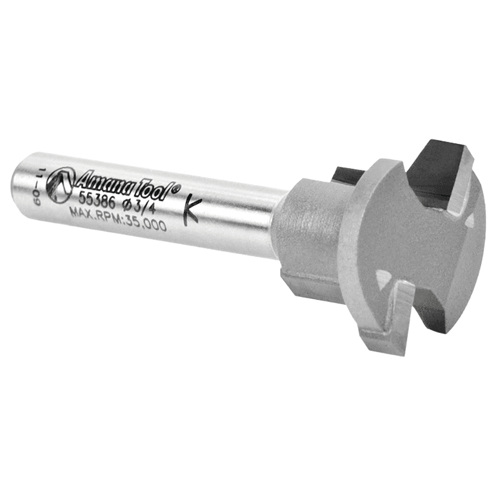 3/4" Dia x 1/2" Carbide Tipped Drawer Lock Bit, 1/4" Shank Alt 3 - Image