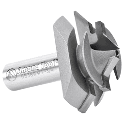 1-3/4" Dia x 7/8" Carbide Tipped Lock Miter Bit, 45°, 1/2" Shank for 3/8" - 3/4" Material Alt 3 - Image