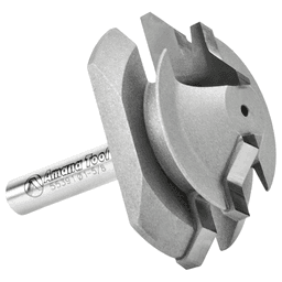 1-5/8" Dia x 5/8" Carbide Tipped Lock Miter Bit, 45°, 1/4" Shank for 3/8" - 1/2" Material Alt 3 - Image