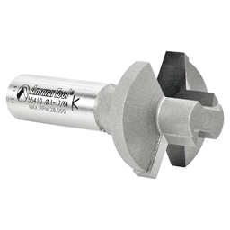 1-1/4" Dia x 1-1/4" Carbide Tipped Wedge Groove 15°, 1/2" Shank Alt 3 - Image