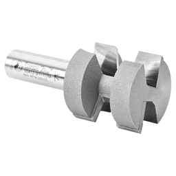 1-1/4" Dia x 1-1/4" Carbide Tipped Wedge Tongue 15°, 1/2" Shank Alt 3 - Image