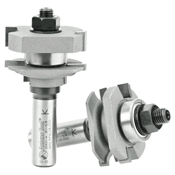 1-5/8" Dia x 11/16" Carbide Tipped Ogee Stile and Rail, 1/2" Shank Set (2-Piece) Alt 2 - Image