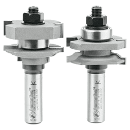 1-5/8" Dia x 11/16" Carbide Tipped Ogee Stile and Rail, 1/2" Shank Set (2-Piece) Main - Image