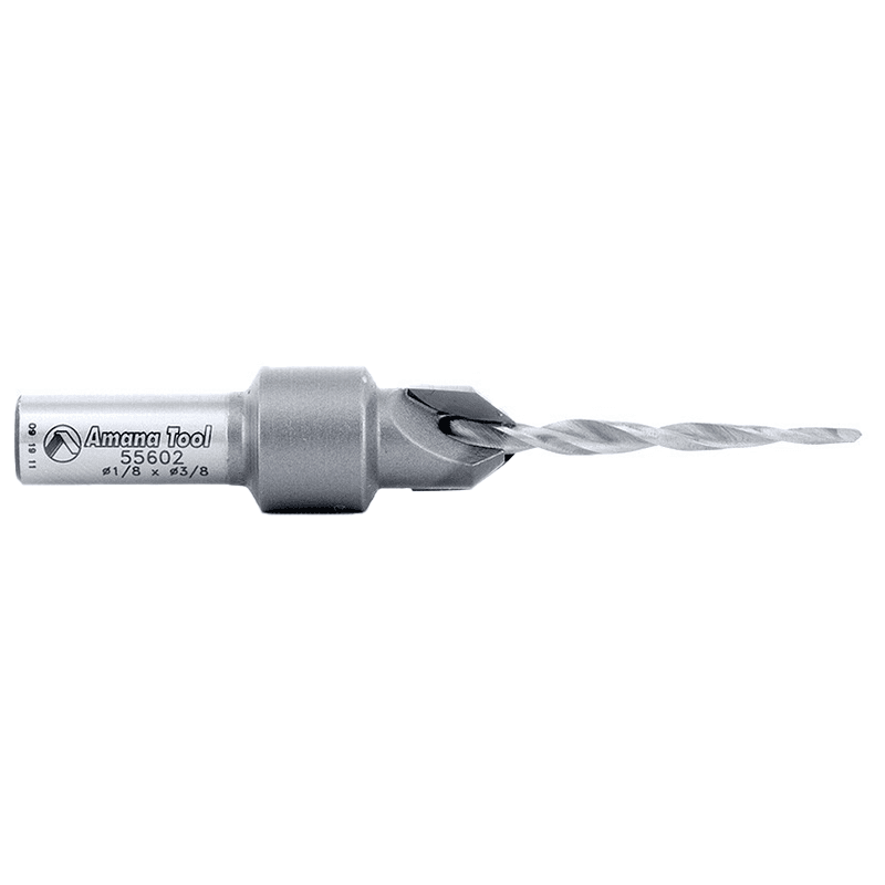 3/8" x 2-9/16" Carbide Tipped Countersink Taper Bit, #6 Screw - Alt Image 1