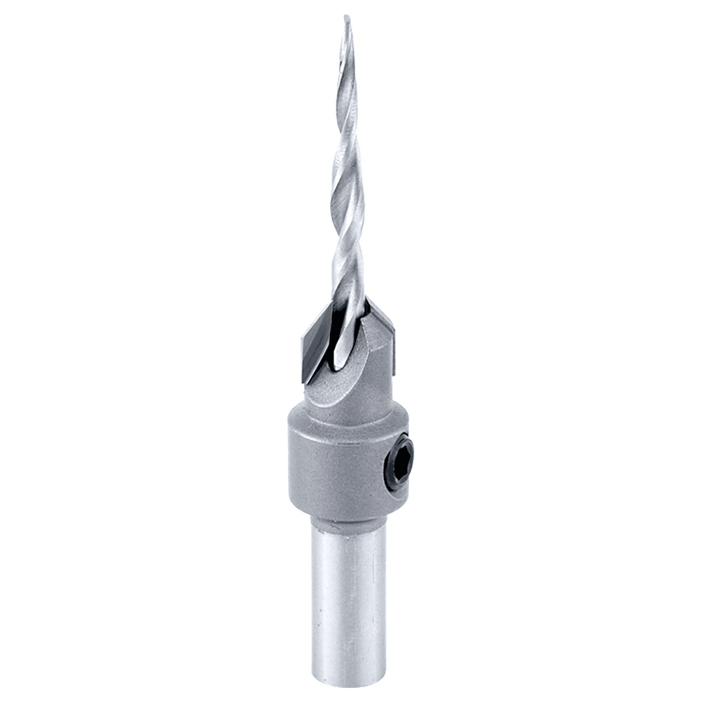 25/64" x 3" Carbide Tipped Countersink Taper Bit, #6 Screw - Main Image