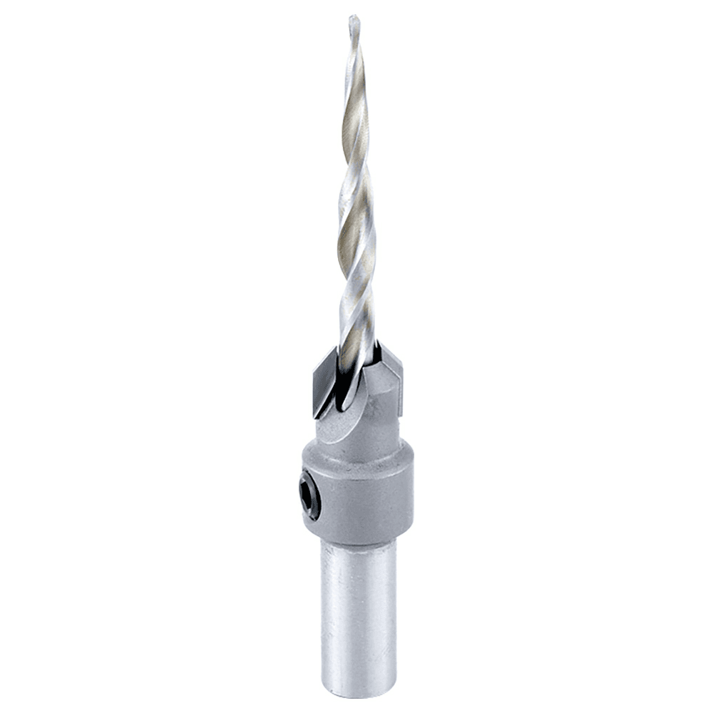 7/16" x 3-1/2" Carbide Tipped Countersink Taper Bit, #10 Screw - Main Image