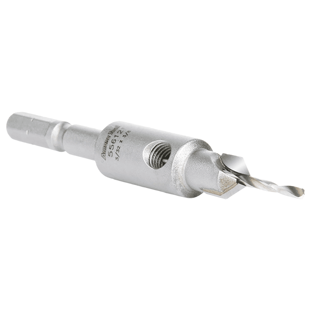 3/8" Dia x 3/32" Drill Dia 82° Carbide Tipped Countersink for Festool CENTROTEC System Alt 3 - Image