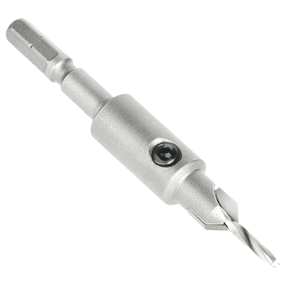 3/8" Dia x 7/64" Drill Dia 82° Carbide Tipped Countersink for Festool CENTROTEC System Alt 4 - Image