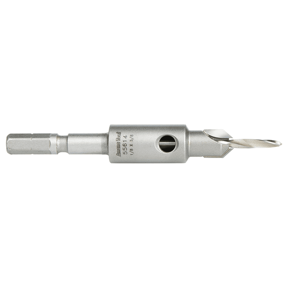 3/8 Dia x 1/8" Drill Dia 82° Carbide Tipped Countersink for Festool CENTROTEC System Alt 2 - Image