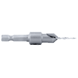 3/8" x 2-1/8" Carbide Tipped Countersink Taper Bit, #6 Screw - Alt Image 1