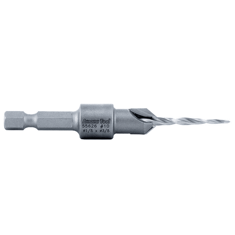 3/8" x 2-1/8" Carbide Tipped Countersink Taper Bit, #10 Screw - Alt Image 1