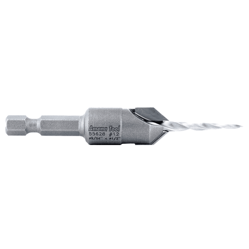 1/2" x 2-1/8" Carbide Tipped Countersink Taper Bit, #12 Screw - Alt Image 1