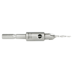 3/8" Dia x 7/64" Drill Dia Carbide Tipped 82° Countersink Taper for Festool CENTROTEC System #8 Screw Alt 2 - Image