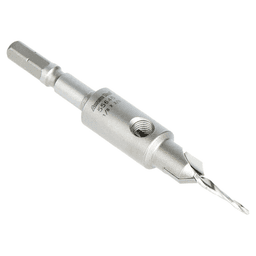3/8" Dia x 1/8" Drill Dia Carbide Tipped 82° Countersink Taper for Festool CENTROTEC System #10 Screw Alt 4 - Image