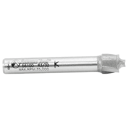 3/8" Dia x 5/16" Carbide Tipped Plunge Beading Bit, 3/32" Radius, 1/4" Shank Alt 2 - Image