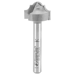 3/4" Dia x 1/2" Carbide Tipped Plunging Classical Router Bit, 9/64" Radius, 1/4" Shank Main - Image