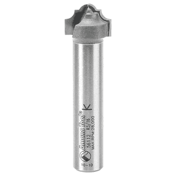 3/4" Dia x 1/2" Carbide Tipped Plunging Classical Router Bit, 9/64" Radius, 1/2" Shank Main - Image