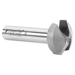 1-1/8" Dia x 1/2" Carbide Tipped Plunging Raised Panel Bit, Style A 30°, 1/2" Shank Alt 3 - Image