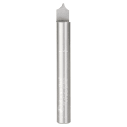 6mm Dia x 8mm Solid Carbide Point Cutting Roundover 3mm Radius Router Bit, 6mm Shank Main - Image