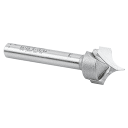 19/32" Dia x 1/2" Carbide Tipped Point Cutting Roundover 19/64" Radius Router Bit, 1/4" Shank Alt 3 - Image