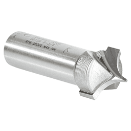 3/4" Dia x 5/8 Carbide Tipped Point Cutting Roundover 3/8" Radius Router Bit, 1/2" Shank Alt 3 - Image