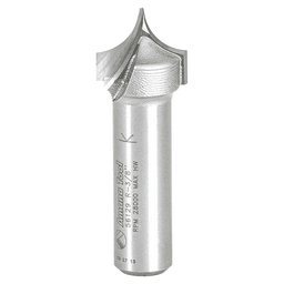 3/4" Dia x 5/8 Carbide Tipped Point Cutting Roundover 3/8" Radius Router Bit, 1/2" Shank Main - Image