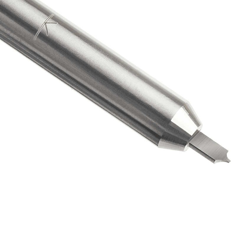 5/64" Dia x 3/16" Solid Carbide Point Cutting Roundover 1/32" Radius Router Bit, 1/4" Shank Alt 4 - Image