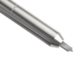 5/64" Dia x 3/16" Solid Carbide Point Cutting Roundover 1/32" Radius Router Bit, 1/4" Shank Alt 4 - Image