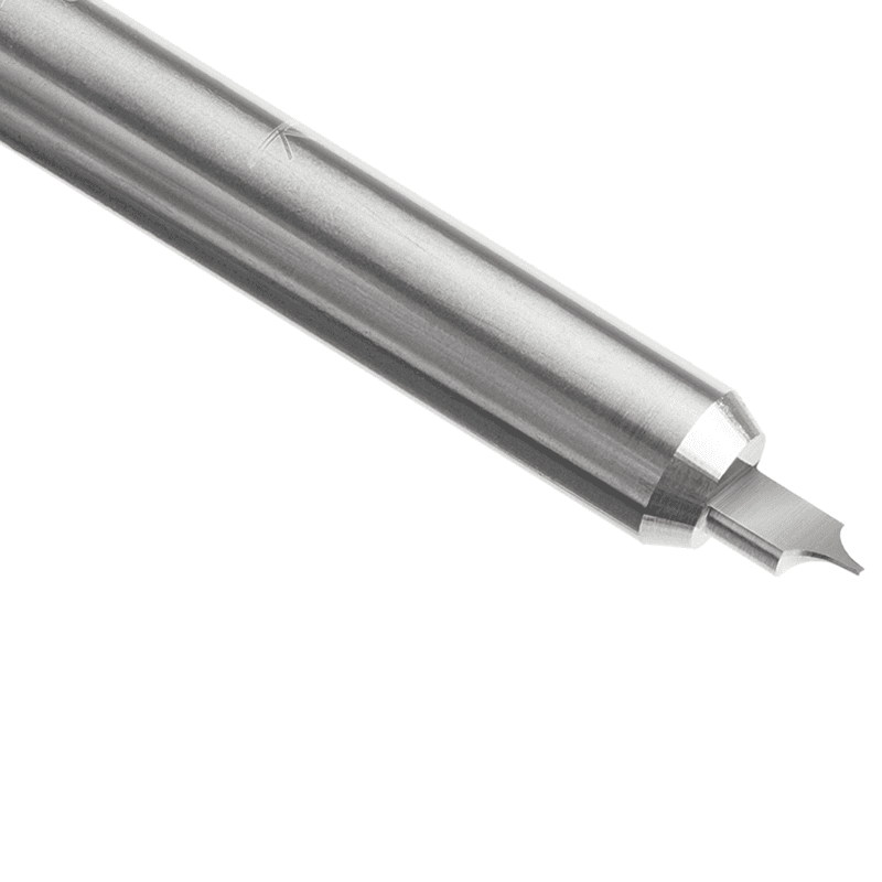 9/64" Dia x 7/32" Solid Carbide Point Cutting Roundover 1/16" Radius Router Bit, 1/4" Shank Alt 4 - Image