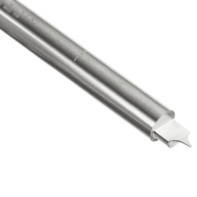 13/64" Dia x 1/4" Solid Carbide Point Cutting Roundover 3/32" Radius Router Bit, 1/4" Shank Alt 4 - Image