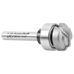 3/4" Dia x 3/8" Carbide Tipped Special Cove 1/8" Radius Core Box Bit, 1/4" Shank Alt 3 - Image
