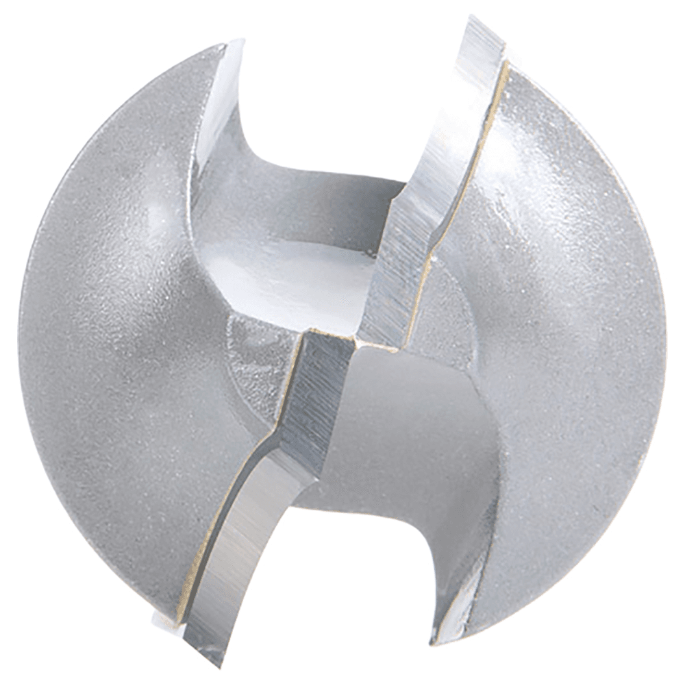 1-1/4" Dia x 5/16" Carbide Tipped Plunging Beading Bit, 3/8" Radius, 1/2" Shank Alt 4 - Image