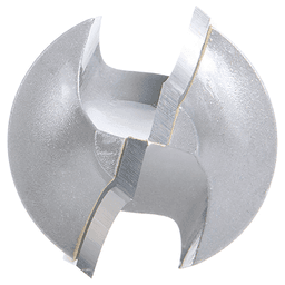 1-1/4" Dia x 5/16" Carbide Tipped Plunging Beading Bit, 3/8" Radius, 1/2" Shank Alt 4 - Image