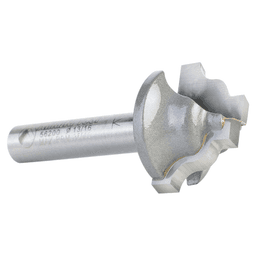 13/16" Dia x 33/64" Carbide Tipped Plunging Ogee Stile 1/8" Radius, 1/4" Shank Alt 3 - Image