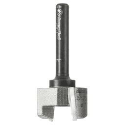 23/32" Dia x 9/16" Carbide Tipped Mortising Bit, Screw Down Shear Cutter, 1/4" - 28 Thread Alt 4 - Image