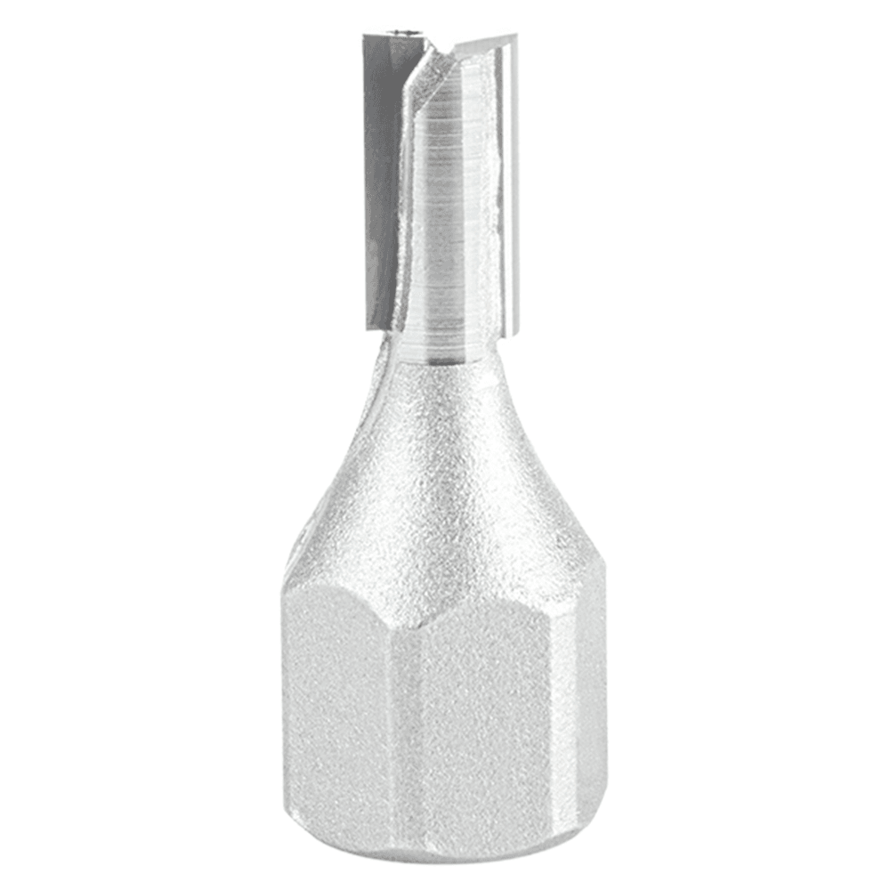 1/4" Dia x 1/2" Carbide Tipped Mortising Bit, Screw Straight No Shear Cutter, 1/4" - 28 Thread Main - Image