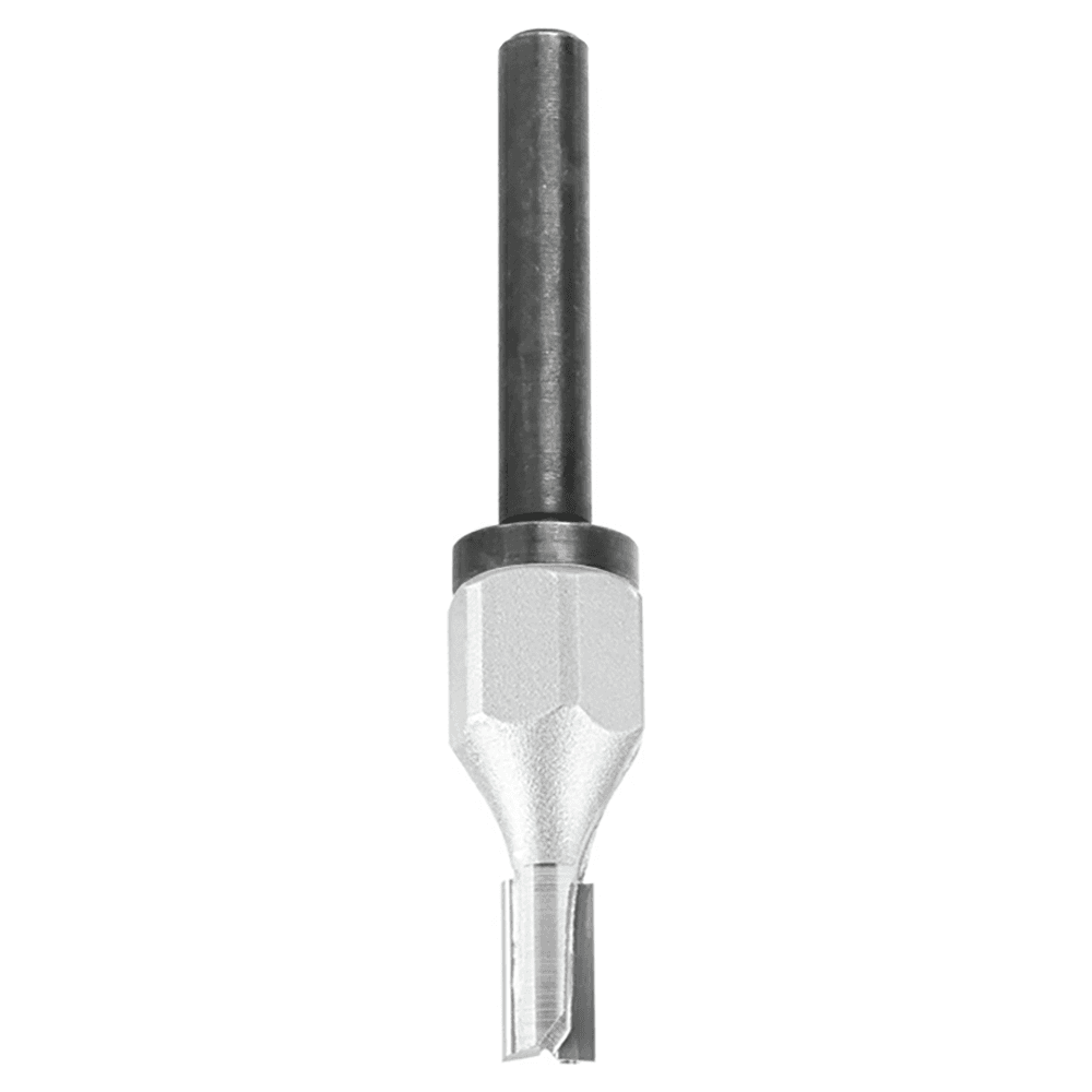 3/8" + .015 Dia x .605 Carbide Tipped Mortising Bit, Screw Cutter, 1/4" - 28 Thread Alt 3 - Image