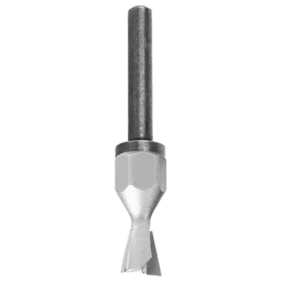 3/8" Dia x 3/8" Carbide Tipped 9° Dovetail Screw Cutter, 1/4" - 28 Thread Alt 4 - Image