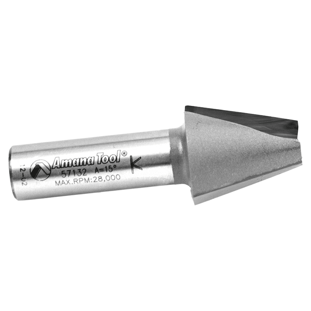 29/32" Dia x 15/16" Carbide Tipped Topmount European Type Solid Surface, 1/2" Shank Alt 2 - Image
