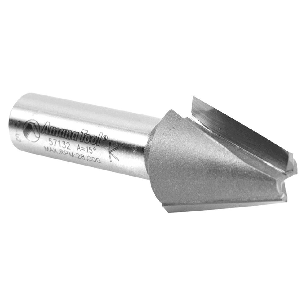 29/32" Dia x 15/16" Carbide Tipped Topmount European Type Solid Surface, 1/2" Shank Alt 3 - Image