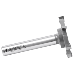 2-1/16" Dia x 1/4" Carbide Tipped Countertop Trim 6 Wing Solid Surface, 1/2" Shank Alt 2 - Image