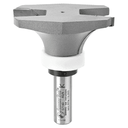 2-5/8" Dia x 1" Carbide Tipped Round Under Solid Surface Router Bit, 3/4" Radius, 1/2" Shank Main - Image