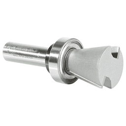 1-1/8" Dia x 1" Carbide Tipped Solid Surface Top Mount Bowl 14° Angle Router Bit, 1/2" Shank Alt 3 - Image