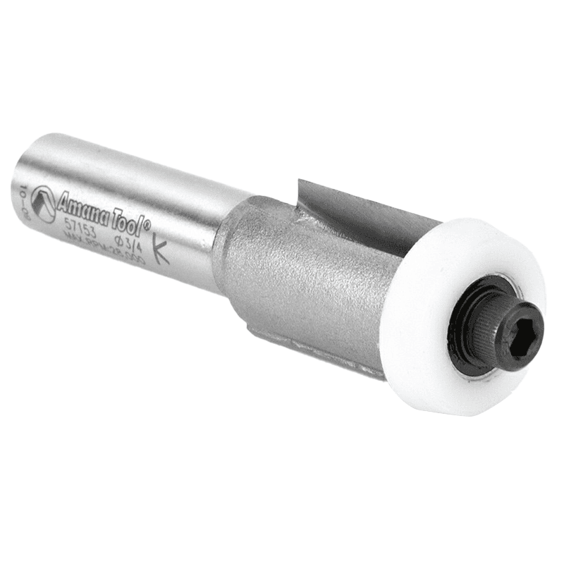 3/4" x 3-1/4" Sink/Trim Bit with Ultra-Glide Ball Bearing Guide Solid Surface, 2-Flute, 1/2" Shank - Alt Image 2
