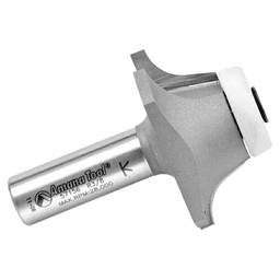 1-25/32" Dia x 11/16" Carbide Tipped Undermount Bowl Solid Surface Round Over Bit, 17°, 1/2" Shank Alt 2 - Image